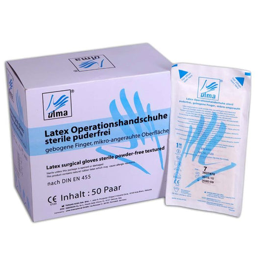 Ulma Fortis Powder-Free Latex Surgical Gloves(50's)