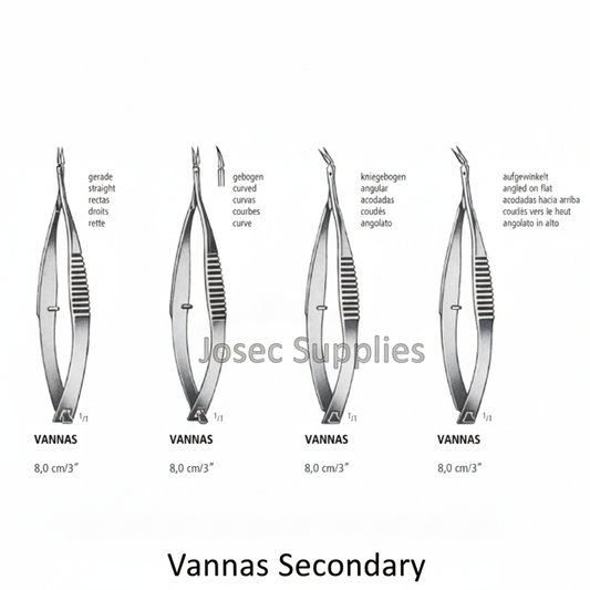 Vannas Secondary Cataract Scissors