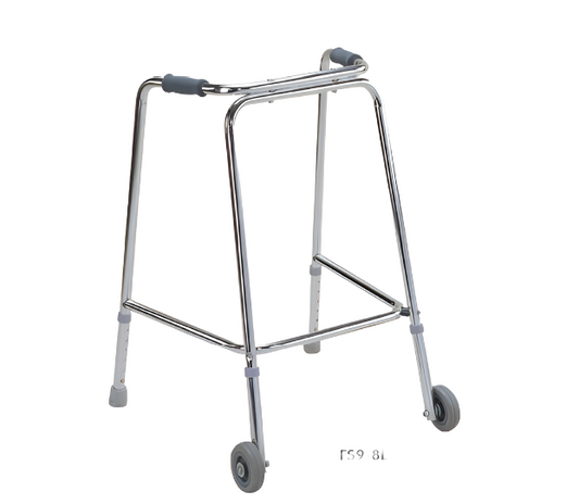 Walking Frame Rollator with Front Wheels