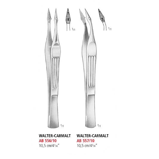 Walter-Carmalt Splinter Forceps