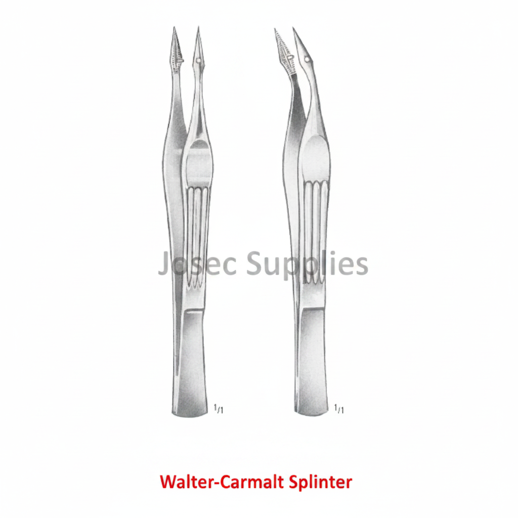 Walter-Carmalt Splinter Forceps