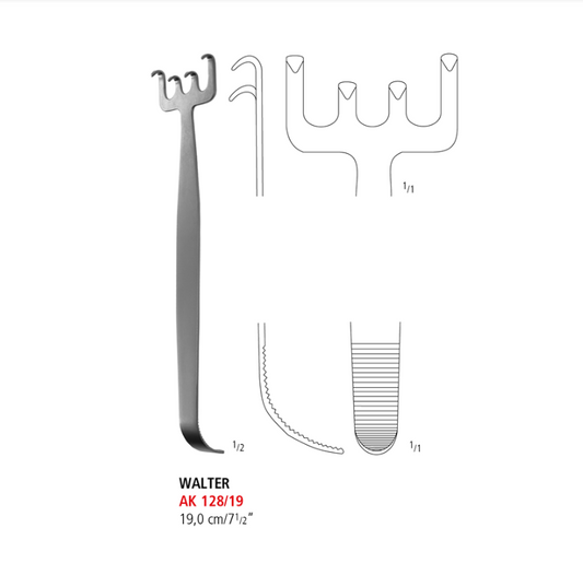 Walter S-Shaped Retractor