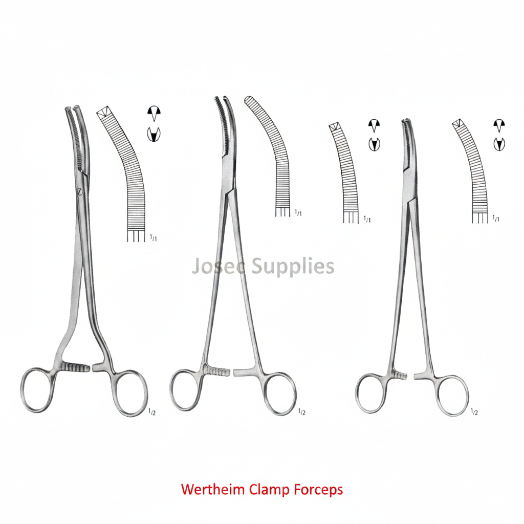 Wertheim Clamp Forceps