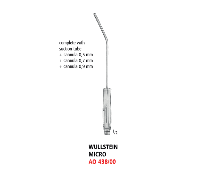 Wullstein Suction Tube