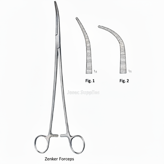 Zenker Dissecting and Ligature Forceps - Josec Supplies