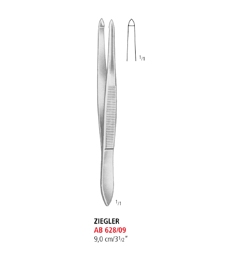 Ziegler Cilia Forceps