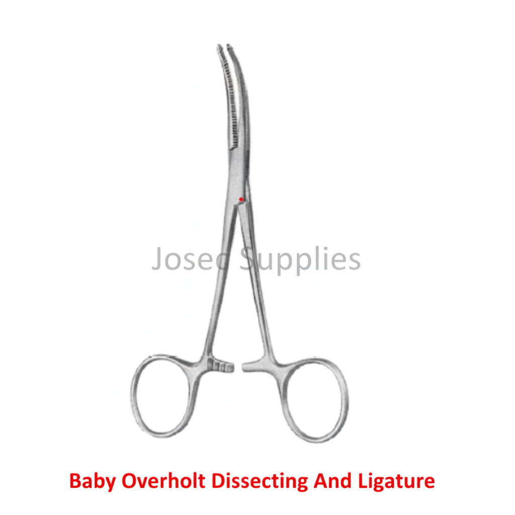 Baby Overholt Dissecting And Ligature Forceps