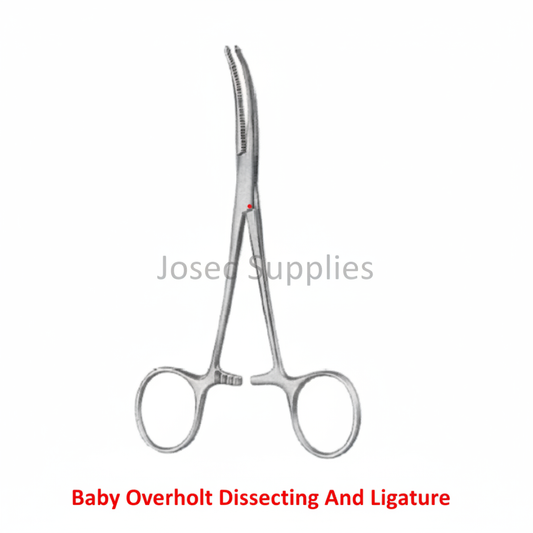 Baby Overholt Dissecting And Ligature Forceps