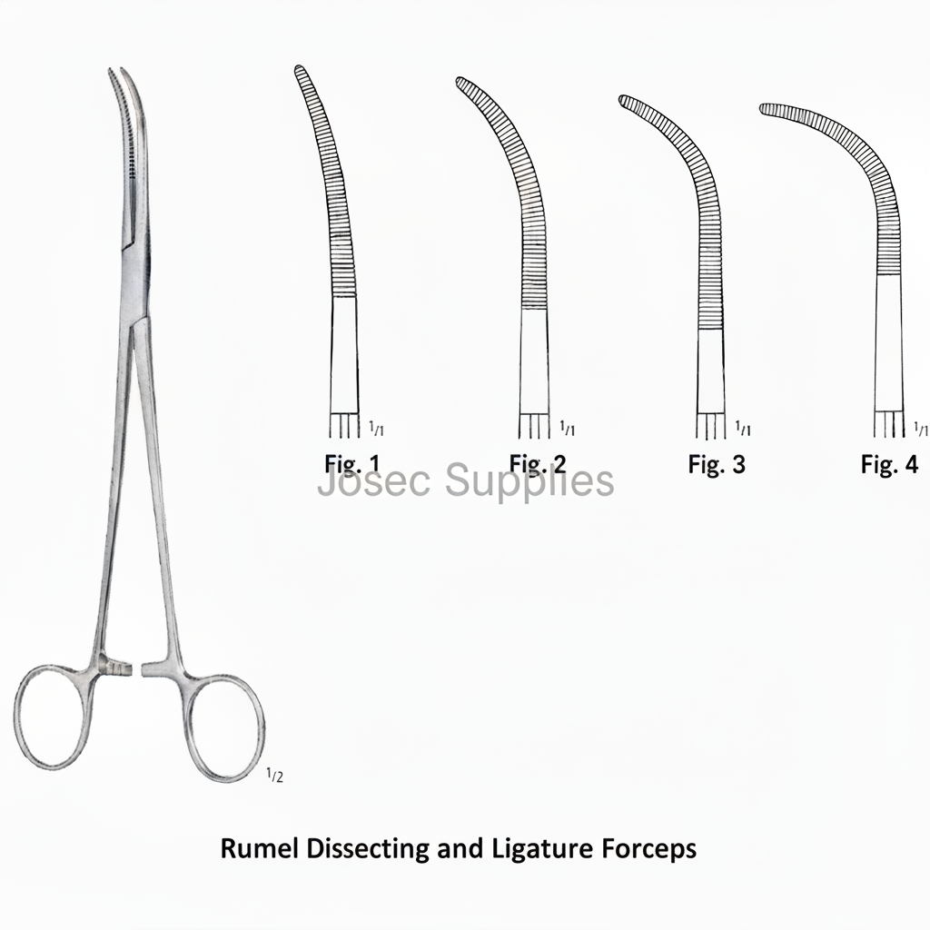 Rumel Dissecting and Ligature Forceps