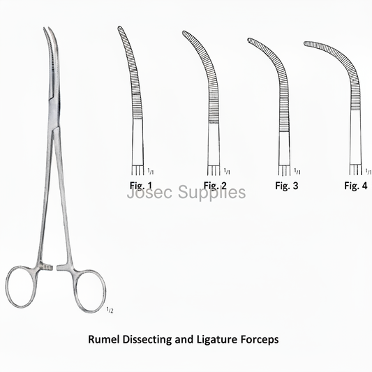 Rumel Dissecting and Ligature Forceps