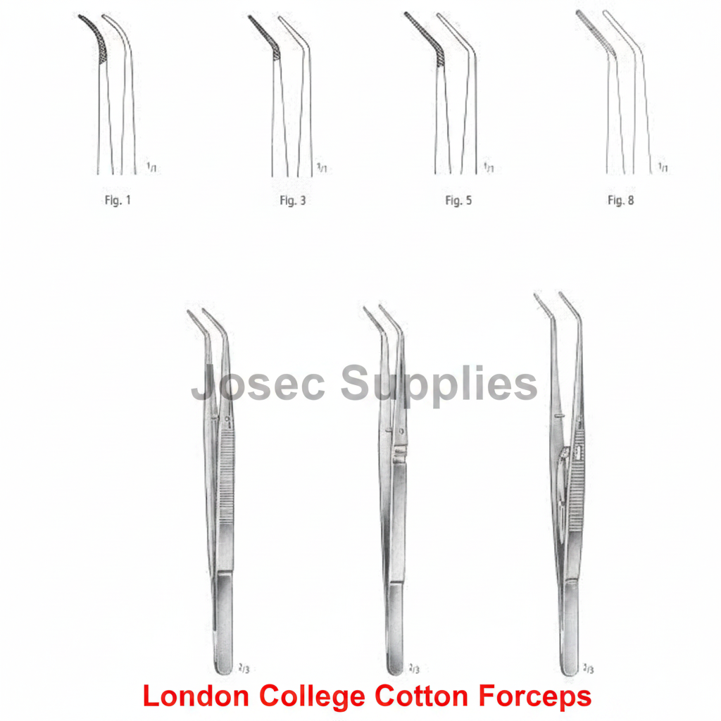 London College Cotton Forceps