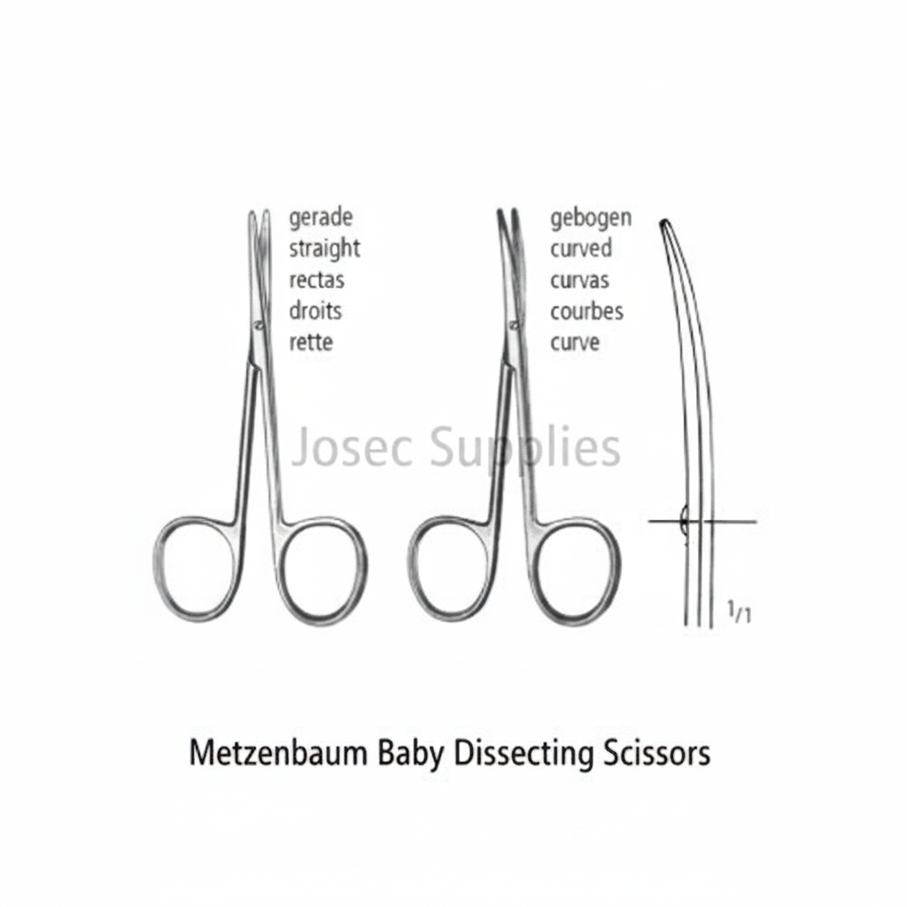 Metzenbaum Baby Dissecting Scissors